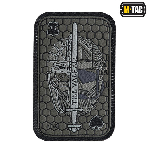 M-Tac - Morale Patch Til Valhall Ace - Jacquard - Olive - 51141001