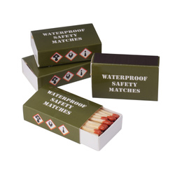 Mil-Tec - Waterproof Matches - 35 pieces per pack - Four-Pack - 15234000