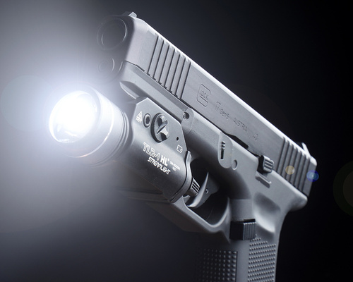 Streamlight - Tactical Weapon Flashlight LED TLR-1 HL - 1000 lm - Picatinny - Black - L-69260