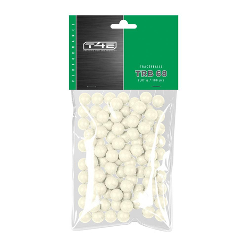 Umarex - T4E Performance TRB Tracer Rubber Balls Cal. .68 - 100 pcs. - Fluorescent - 2.4494