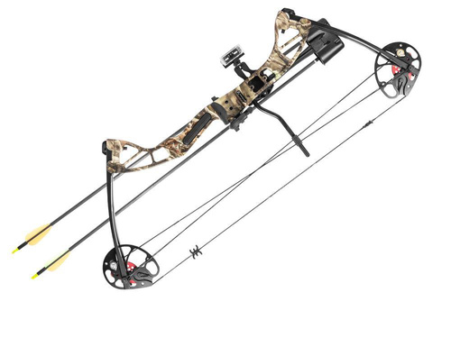 Poe Lang - Compound Bow Rex Quad - 20-65 lb - 28" - Camo - CO-029F