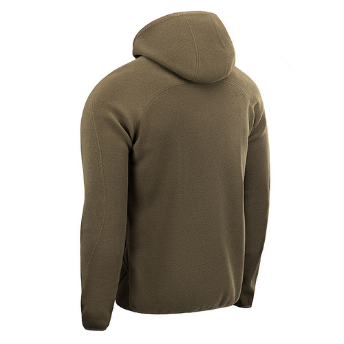 M-Tac - Men's Hoodie Lite Microfleece - Army Olive - 20026062