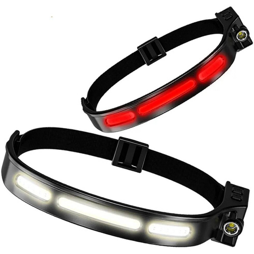 Speras - LED Flashlight / Headlamp B47L-1 - 500 lumens - USB-C - Black - B47L-1