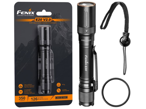 Fenix - E20 V2.0 Flashlight - 350 lumens