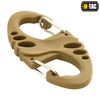 M-Tac - Double Carabiner S-Hook - 	Coyote - MTC-SHKCRBNR-COY
