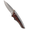 Herbertz - Drop Point Wood/Metal Folding Knife - 288611