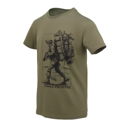 Helikon - T-shirt Light Infantry - Olive Green - TS-LIF-CO-02