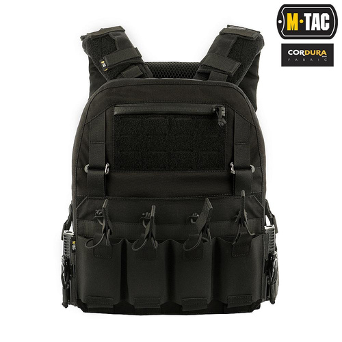 M-Tac - Plate Carrier Cuirass QRS XL Tactical Vest - Black - 10180002