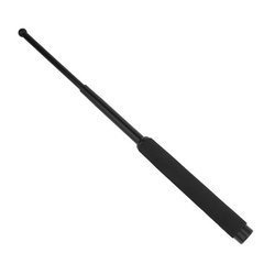 GS - Telescopic Baton with Foam Grip - 21'' - Medium-Carbon Steel - Black - TK-0111-21F