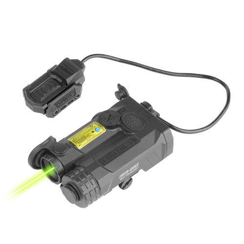Holosun - Iris Laser Target Indicator - Aluminum - Green/IR laser - Black - IRIS-GR2