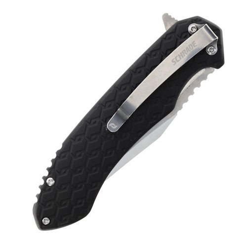 Schrade - Scramble Folder Knife - AUS-10 - Black -1159311