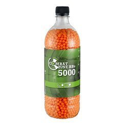 Umarex - Combat Zone Basic ASG BBs - 0,12 g - 5000 pcs - Red / Orange - 2.5672