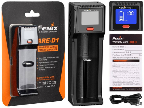 Fenix - ARE-D1 Single Channel Smart Battery Charger