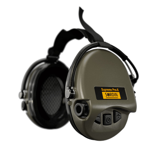 Sordin - Active Hearing Protectors Supreme Pro-X - Neckband - Green - 76302-X-G-S