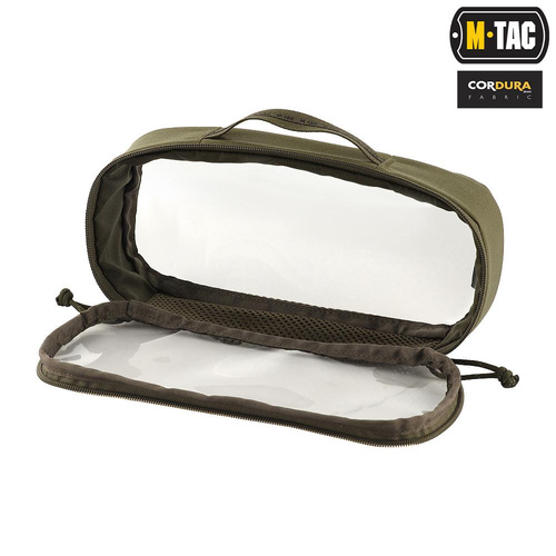 M-Tac - Elite Medium Transparent Pouch - Medium - Ranger Green - 10147023-M