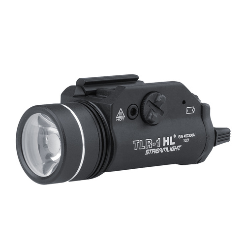 Streamlight - Tactical Weapon Flashlight LED TLR-1 HL - 1000 lm - Picatinny - Black - L-69260
