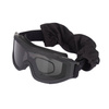 Swiss Eye - Ballistic Goggles F-Tac with Visor Set - Black - 18826