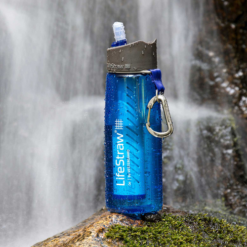 LifeStraw - Go water filter bottle - 0.65 L - Green