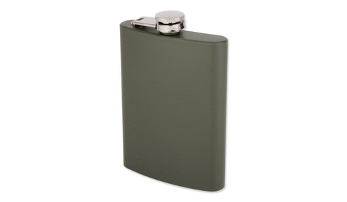 MFH - Stainless Steel Flask - 225 ml - Olive - 33275A