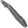 Spyderco - Nand Gray Titanium Satin Folding Knife - M398 - Gray - C270TIP