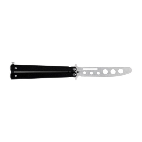 Joker - Butterfly Training Knife - 3Cr13MoV - Black / Silver - JKR829