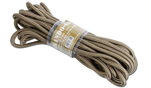 Mil-Tec - Rope Commando 15 m - 9 mm - up to 740 kg - Coyote Brown - 15941005-009