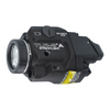 Streamlight - TLR-8A Flex Tactical LED Weapon Flashlight With Laser Sight - 500 lm - Black - L-69414