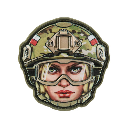 M-Tac - Emoji Poland Patch №5 Woman - PVC 3D - Camo - 51353605