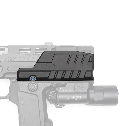 Strike Industries - Blast Shield Hyper for SMC Alfa/Bravo Pistols - Black - SI-SMC-BS-S