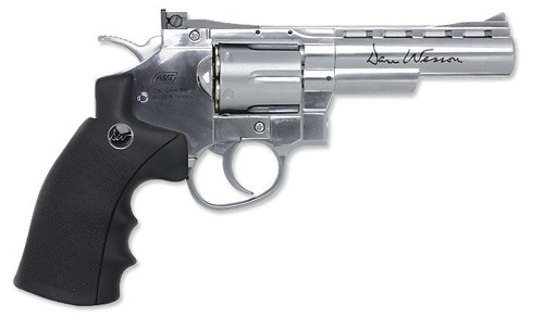 ASG - Dan Wesson 4'' Revolver Replica - Silver - 16181