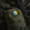 M-Tac - Morale Patch - Anonymous - Black/Yellow/Blue - 51313002.
