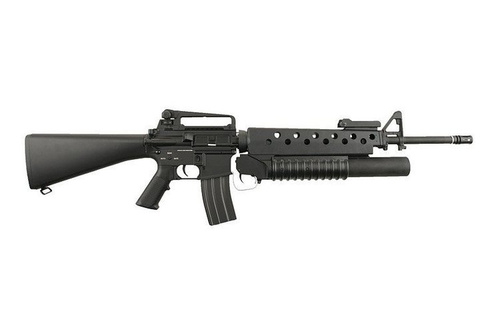 Specna Arms - SA-G02 ONE™ Carbine replica with M203 Grenade Launcher - Black