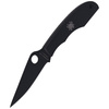 Spyderco - Knife Grasshopper - Black Blade Plain - Black - C138BKP