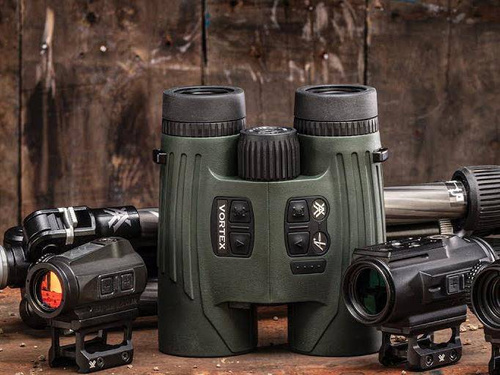 Vortex Optics - Rangefinder Binoculars Fury 5000 HD AB 10x42 - LRF - Green - LRF302 