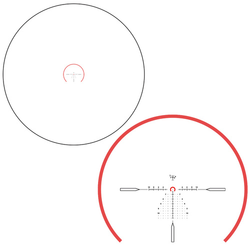 Vector Optics - LPVO Scope Constantine HD 1-10x24 - FFP - VCO-2 MIL - Black - SCFF-42