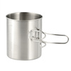 M-Tac - Stainless Cup with Folding Handle - 450 ml - CL1C-M37-A