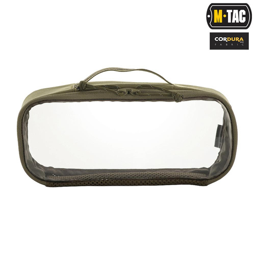 M-Tac - Elite Medium Transparent Pouch - Medium - Ranger Green - 10147023-M