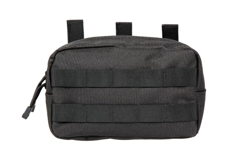 GFC Tactical - Horizontal Medium Cargo Pouch - Black - GFT-19-019550