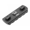 MFT - Tekko Metal M-LOK 2 3/8'' Picatinny Rail - 5 Slots - Black - TMMLR5