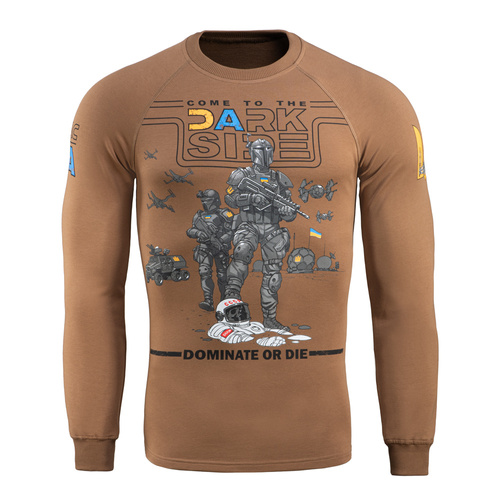 M-Tac - Raglan Long Sleeve Sweatshirt UA Side - Coyote Brown - 20494017