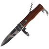 Mikov - Automatic spring knife Predator Wood with 4 blades - 241-ND-4/KP