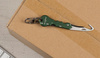 Nite Ize - DoohicKey Key Chain Hook Knife - Olive - KMTC-08-R7