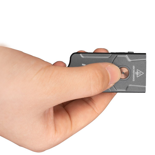 Fenix - E03R V2.0 LED Flashlight with 400 mAh Battery - 500 lm - Gray - E03R V2.0 gray