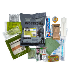 ARPOL - Military ration ''W'' type MRE - Set W2 ''SH'' - Sausage in barbecue sauce - 1504400