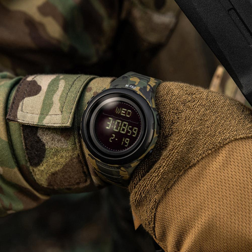 M-Tac - Tactical Watch 2166 - LED - 5 ATM - Camo - 50008030