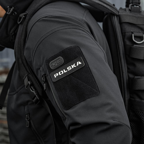 M-Tac - Patch - Poland 25х80 - Laser Cut Fluorescent - Black/White - 51004202
