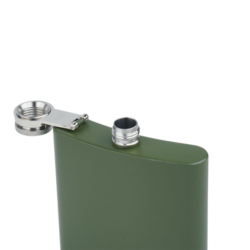 MFH - Stainless Steel Flask - 170 ml - Olive - 33275B