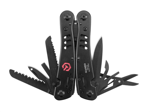 Ganzo - Multitool with a Set of Bits - 14 Tools - G301-B