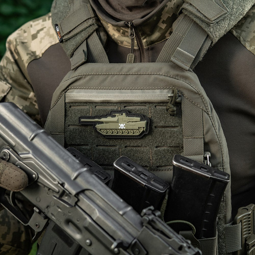 M-Tac - Tank patch - 3D PVC - Skull - Olive - 51338312