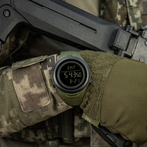 M-Tac - Tactical Watch 2166 - LED - 5 ATM - Green - 50008001